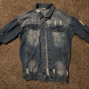 Women’s Distressed Denim Jacket